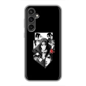 Чехлы на тему: Итачи Учиха для Samsung Galaxy S23 (AlphaPrint) (коллаж Итачи)