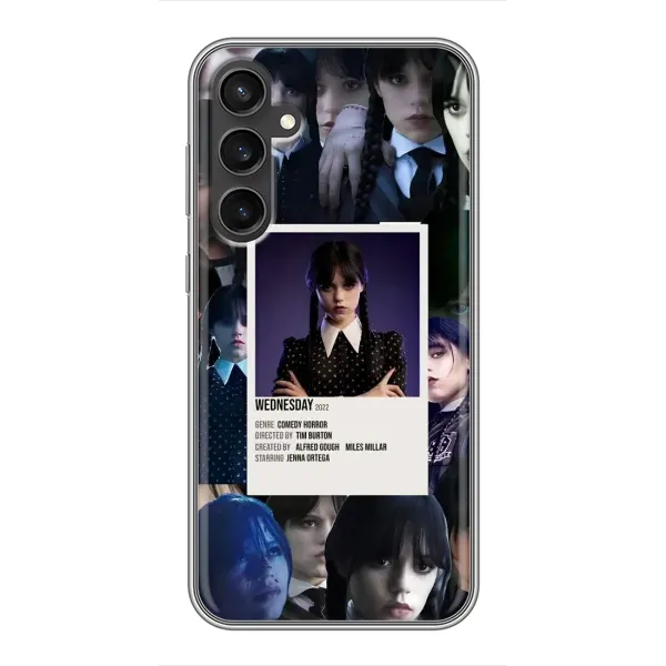Чохол з принтом «колаж Венздей» для Samsung Galaxy S23