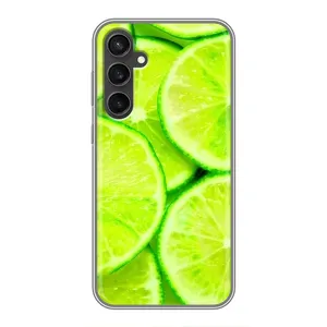 Чехлы с Фруктами для Samsung Galaxy S23 (VPrint) (Лайм)