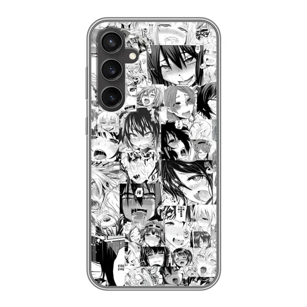 Чохол з принтом «Ahegao manga» для Samsung Galaxy S23