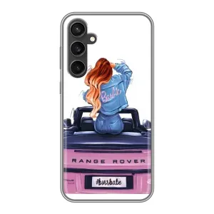 Чехол с печатью для Samsung Galaxy S23 - (Мода) (AlphaPrint) (На машине)