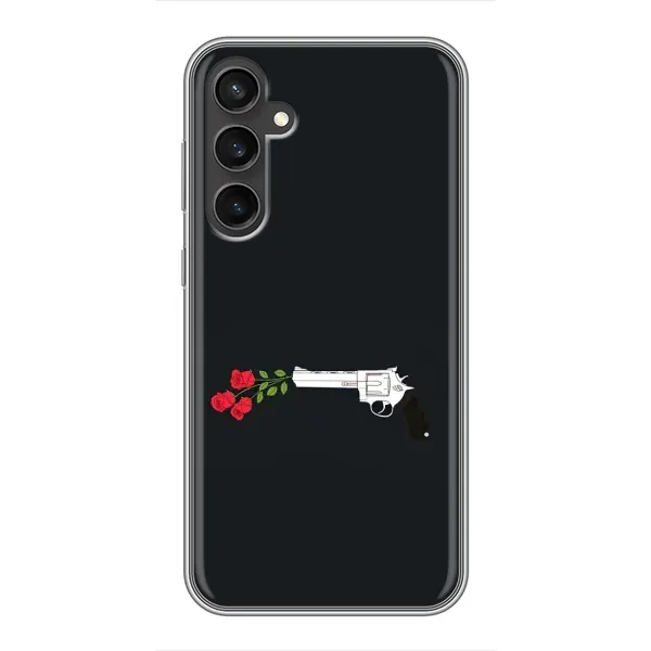 Чехол с принтом «Неожиданные цветы» для Samsung Galaxy S23