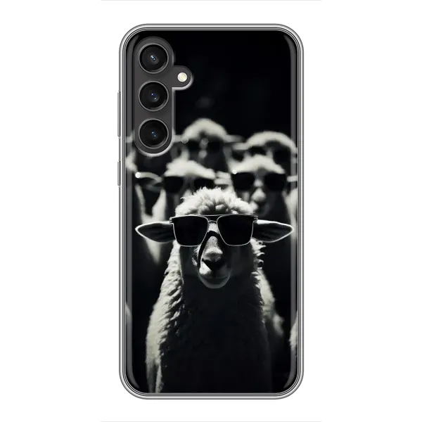 Чехол с принтом «Овечка в очках» для Samsung Galaxy S23