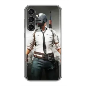 Чехол PUBG для Самсунг С23 (AlphaPrint) (Пабг мен)