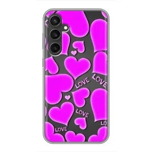 Чехлы для любимой на Самсунг С23 (VPrint) (Pink hearts)
