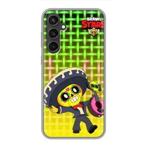 Чехлы Brawl Stars для Samsung Galaxy S23 (AlphaPrint) (Поко в самбреро)