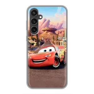Силиконовый чехол Маквин для Samsung Galaxy S23 (Радиаторный Спрингс Маквин)