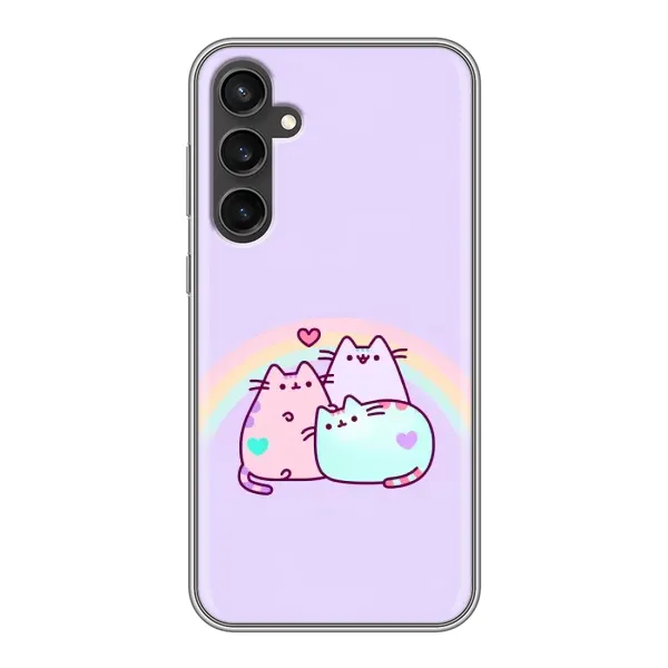 Чехол с принтом «Радужные котики» для Samsung Galaxy S23 Чехол с принтом «Радужные котики» для Samsung Galaxy S23