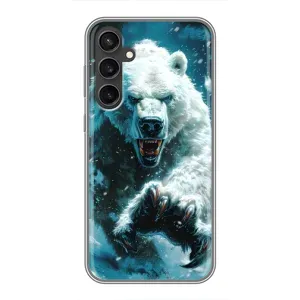 Чохол з картинкою 'Хижаки' для Samsung Galaxy S23 (Полярний ведмідь)