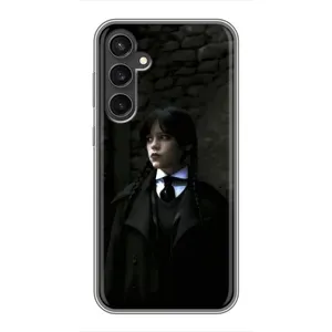 Чехол с дизайном Венздей 2 на Samsung Galaxy S23 (Темный стиль Уэнздей)