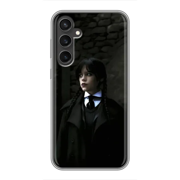 Чохол з принтом «Темний стиль Венздей» для Samsung Galaxy S23