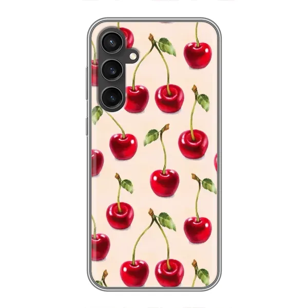 Чехол с принтом «Вишня» для Samsung Galaxy S23
