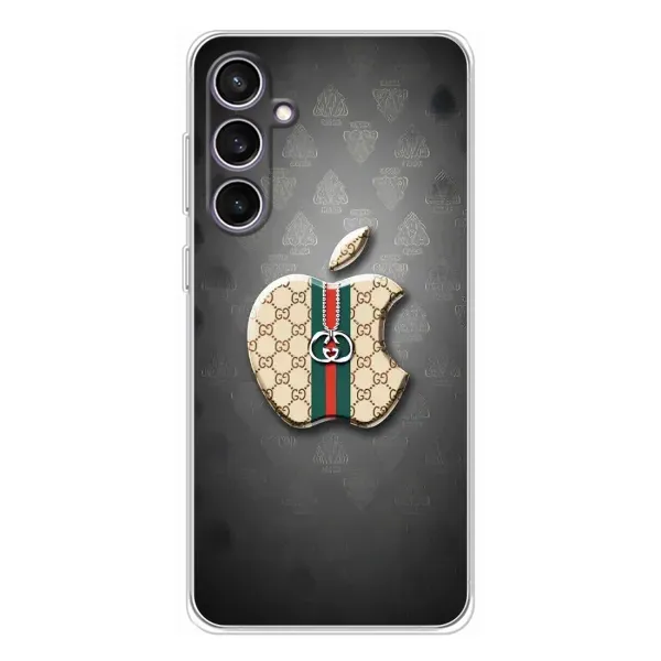 Чехол с принтом «Apple gucci» для Samsung Galaxy S24 FE