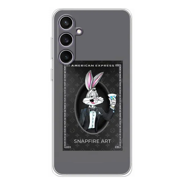 Чехол с принтом «Бакс Бани LV» для Samsung Galaxy S24 FE