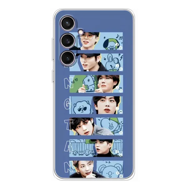 Чохол з принтом «Bangtan» для Samsung Galaxy S24 FE