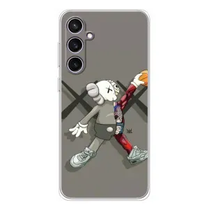 Чехлы для Samsung Galaxy S24 FE - Bearbrick Louis Vuitton (PREMIUMPrint) (Беарбрик Джордан)