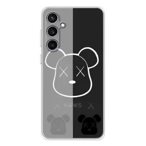 Чехлы для Samsung Galaxy S24 FE - Bearbrick Louis Vuitton (PREMIUMPrint) (БеарБрик глаза)