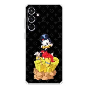 Чехлы для Samsung Galaxy S24 FE - Скрудж МакДак Louis Vuitton (PREMIUMPrint) (Богатство Макдака)