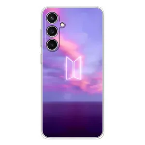Чохол з принтом «BTS логотип» для Samsung Galaxy S24 FE