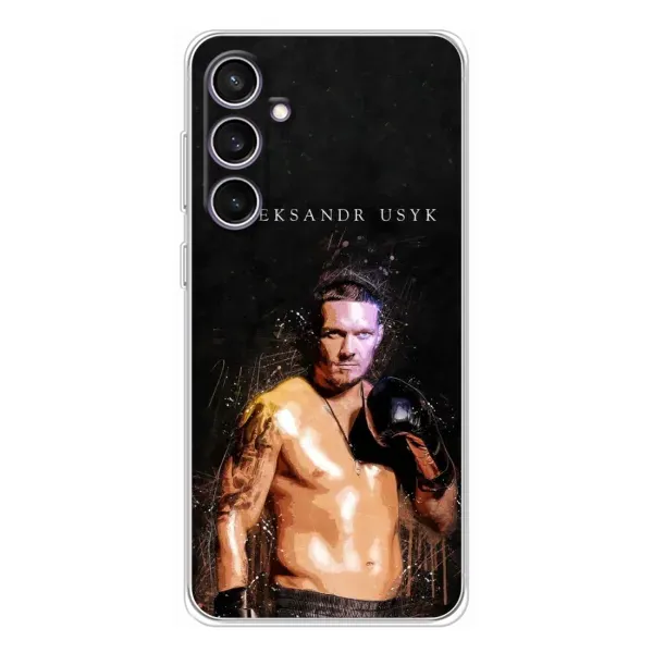 Чехол с принтом «Боксер Александр Усик» для Samsung Galaxy S24 FE Чехол с принтом «Боксер Александр Усик» для Samsung Galaxy S24 FE
