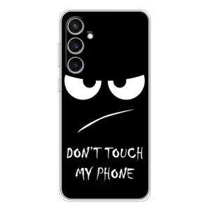 Чехол с принтом «Dont Touch» для Samsung Galaxy S24 FE