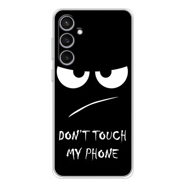 Чехол с принтом «Dont Touch» для Samsung Galaxy S24 FE