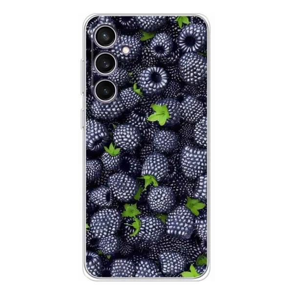 Чохол з принтом «Ожина» для Samsung Galaxy S24 FE