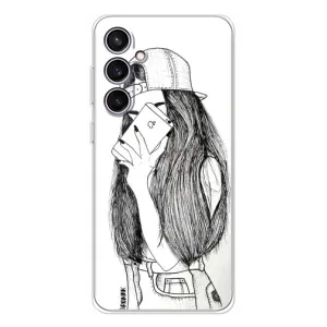Чехол с печатью для Samsung Galaxy S24 FE - (Мода) (AlphaPrint) (Фото девочки)