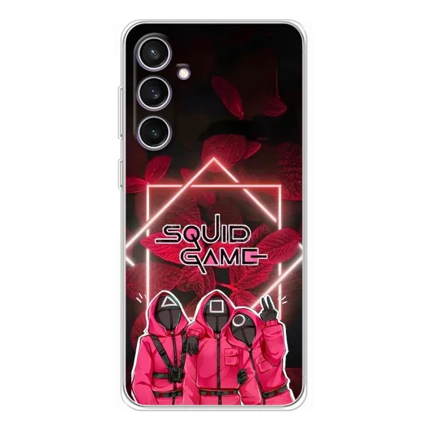 Чехол с принтом «Охранники Игра кальмара» для Samsung Galaxy S24 FE