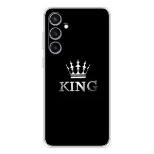 Чехол с принтом «KING» для Samsung Galaxy S24 FE