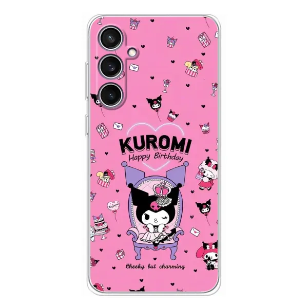 Чехол с принтом «KUROMI» для Samsung Galaxy S24 FE