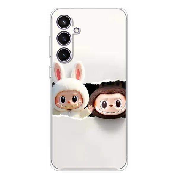 Чохол з принтом «Лабубу» для Samsung Galaxy S24 FE