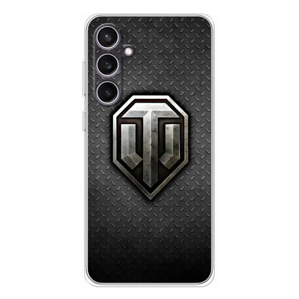 Чехол с принтом «Лого Tanks» для Samsung Galaxy S24 FE