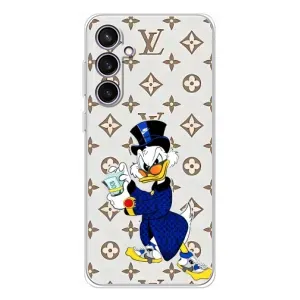 Чехлы для Samsung Galaxy S24 FE - Скрудж МакДак Louis Vuitton (PREMIUMPrint) (Макдак на стиле)