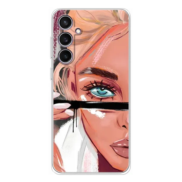 Чехол с принтом «Макияж» для Samsung Galaxy S24 FE
