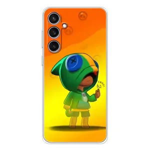 Чехол с принтом «Мальчик Леон» для Samsung Galaxy S24 FE