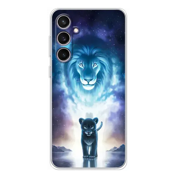 Чехол с принтом «Маленький лев» для Samsung Galaxy S24 FE