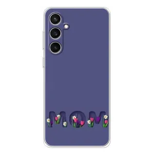 Чехлы для мамы на Samsung Galaxy S24 FE (Мама в цветах)