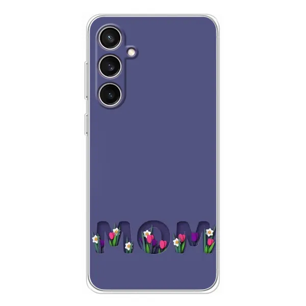 Чехол с принтом «Мама в цветах» для Samsung Galaxy S24 FE Чехол с принтом «Мама в цветах» для Samsung Galaxy S24 FE
