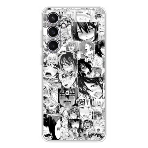Анимешный чехол для Samsung Galaxy S24 FE (Ahegao manga)