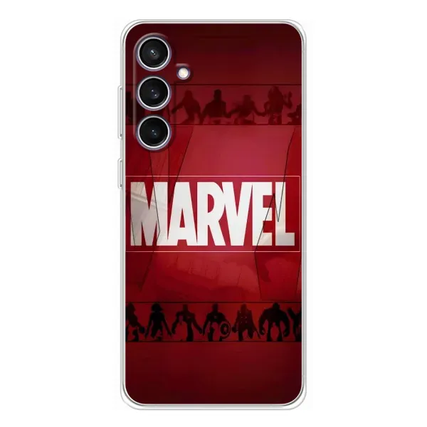 Чехол с принтом «MARVEL» для Samsung Galaxy S24 FE