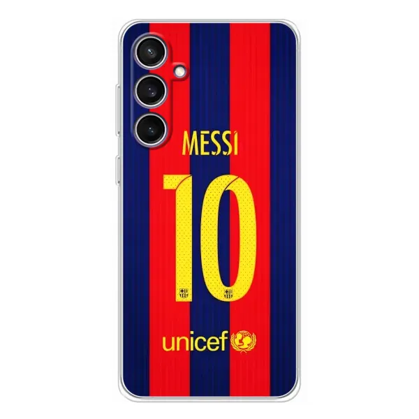 Чохол з принтом «Messi Barca 10» для Samsung Galaxy S24 FE