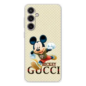 Чехол Disney Mouse Samsung Galaxy S24 FE (PREMIUMPrint) (Mikki Gucci)