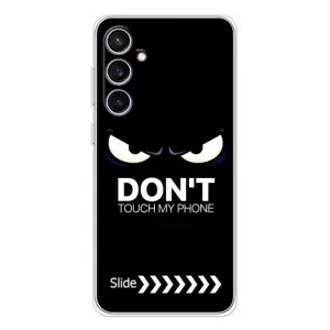 Чехол с принтом «Не трогай телефон» для Samsung Galaxy S24 FE