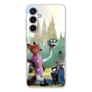 Чохол Зоотрополіс на Samsung Galaxy S24 FE (Герої мультфільму Зоотрополіс)