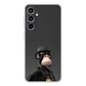 Чехлы с Обезьянами NFT для Samsung Galaxy S24 FE (AlphaPrint) (Обезьяна NFT)