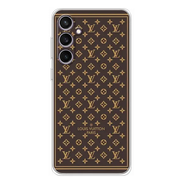 Чохол з принтом «шпалери LV» для Samsung Galaxy S24 FE