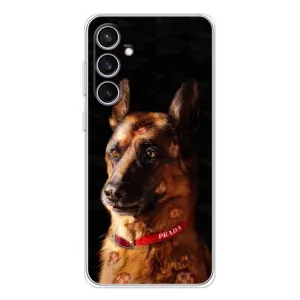 Чехлы с картинками животных Samsung Galaxy S24 FE (Овчарка)