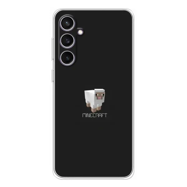 Чехол с принтом «Овечка Майнкрафт» для Samsung Galaxy S24 FE Чехол с принтом «Овечка Майнкрафт» для Samsung Galaxy S24 FE