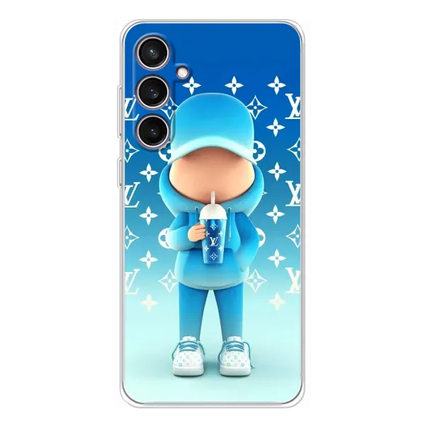 Чохол з принтом «Хлопець LV» для Samsung Galaxy S24 FE